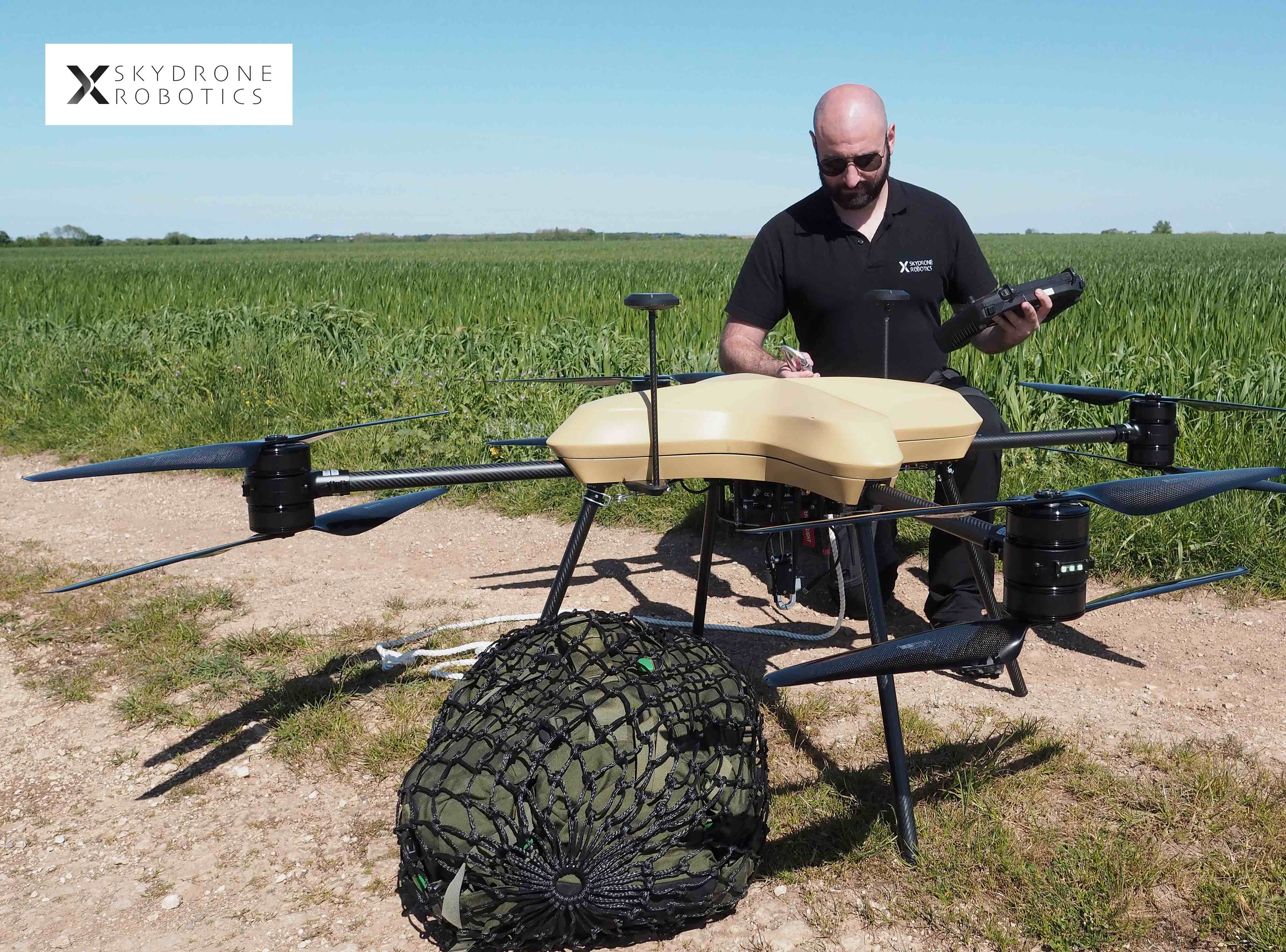 MULTIROTORS CARGO HEAVY DRONE - VERSATYL -