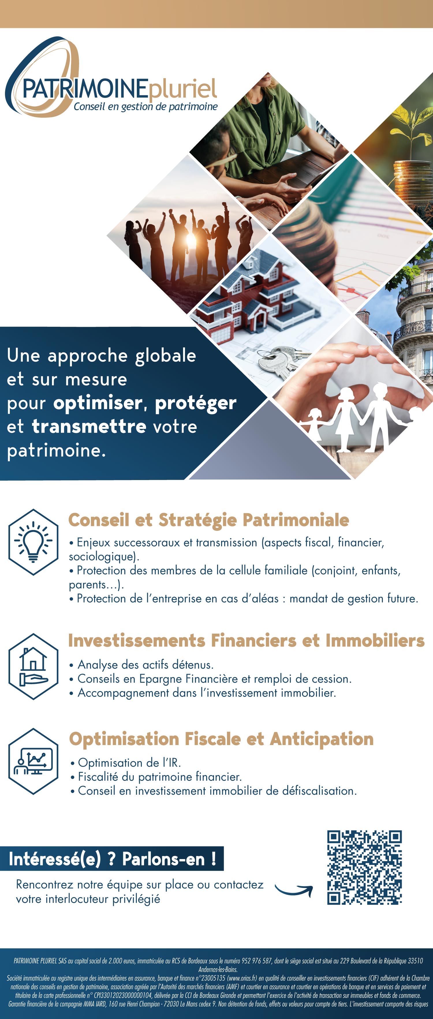Notre accompagnement en gestion de patrimoine