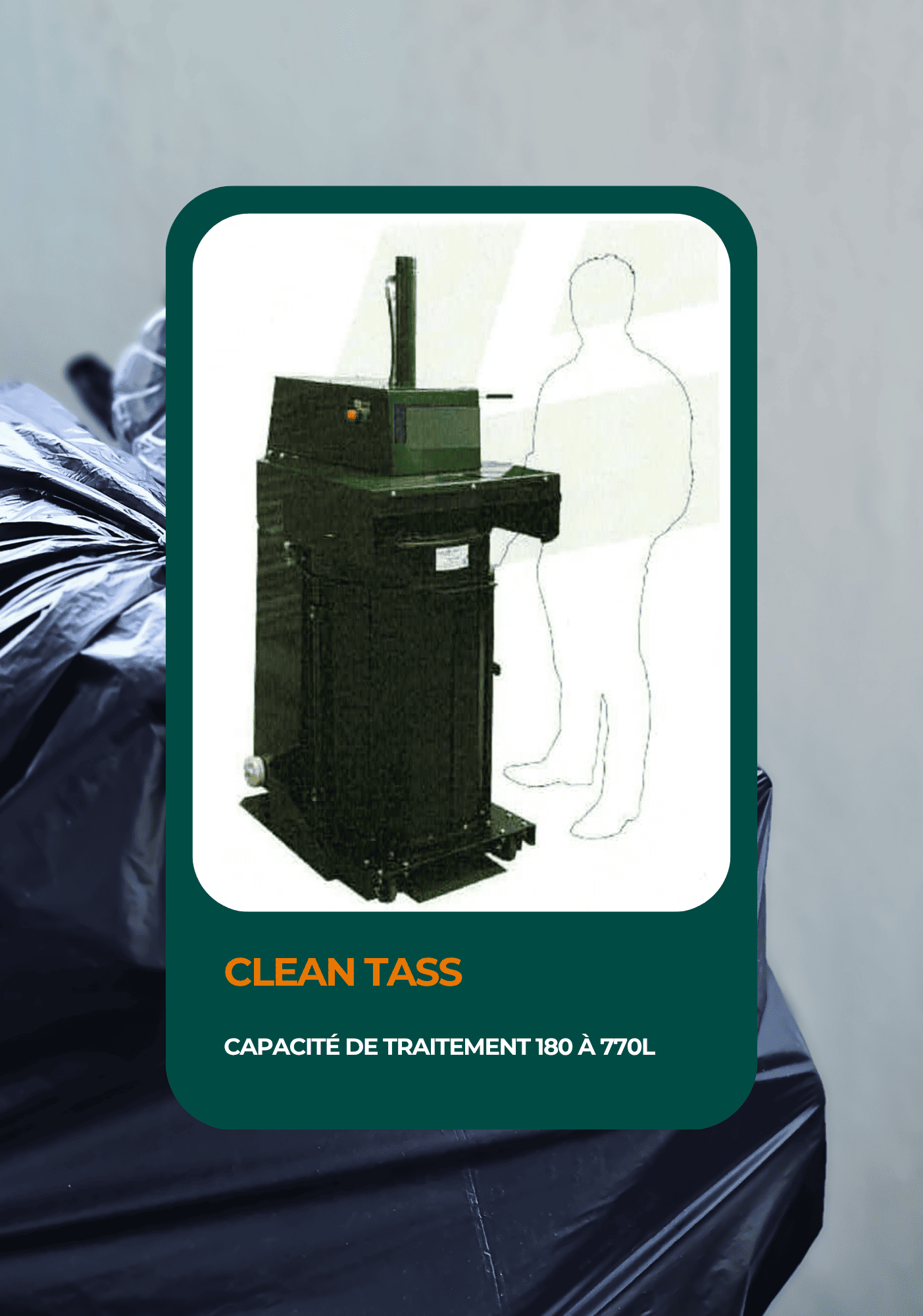 CLEAN TASS – Tasseur pour poubelles