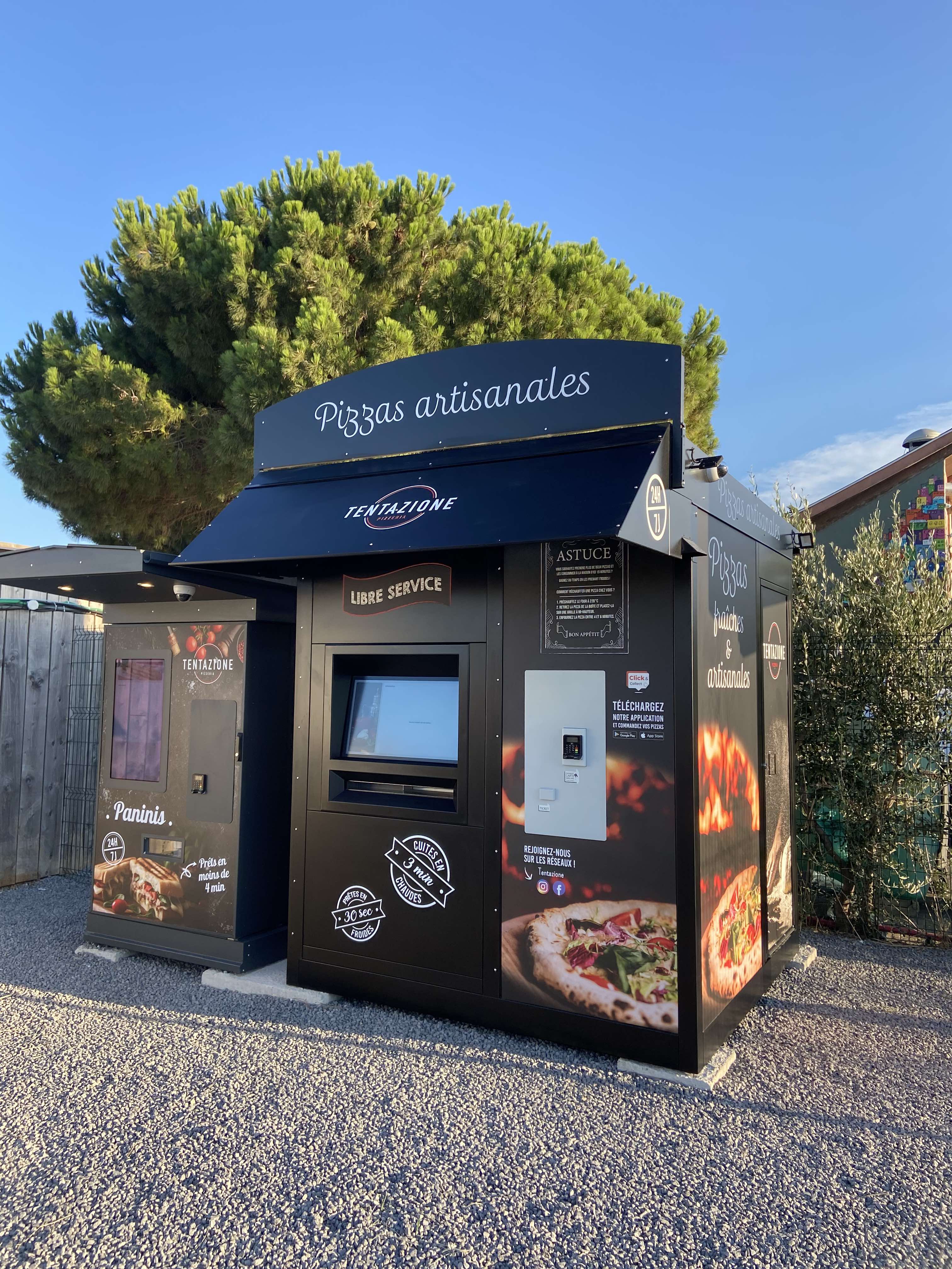Distributeur automatique de pizzas - PIZZADOOR