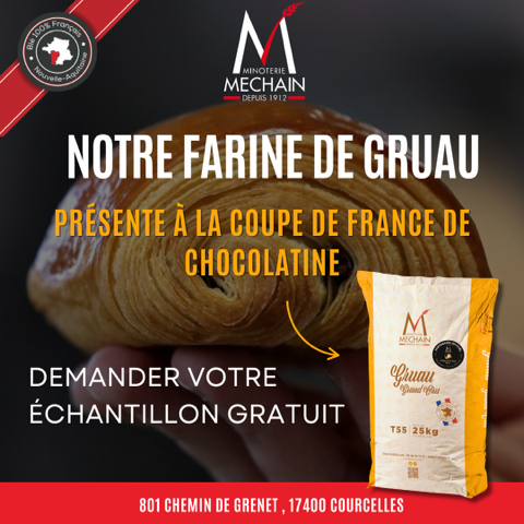 Notre Farine de Gruau Grand Cru de la Coupe de France 2025