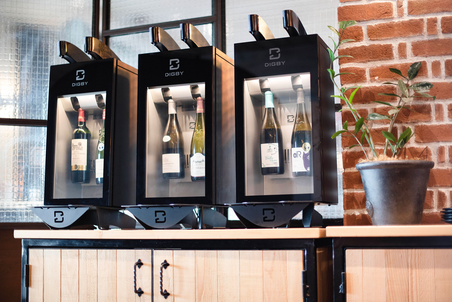 Distributeur de vin au verre Duo DIGBY