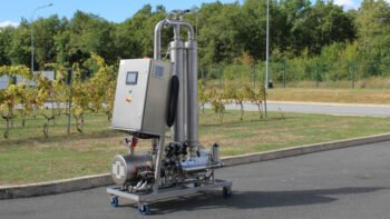 Automated tangential filtration SKID
