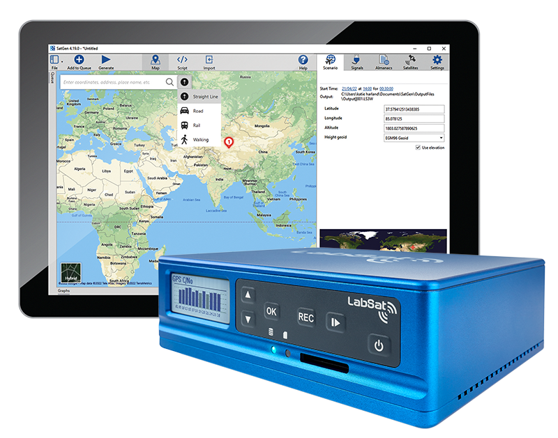 Simulateurs GNSS Enregistreur/Lecteur LabSat 3 & LabSat 4