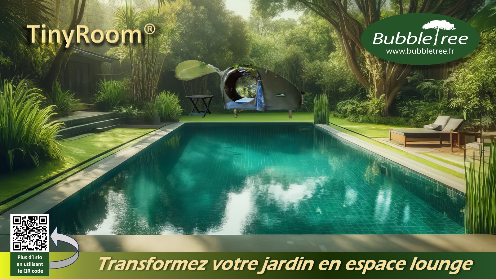 TinyRoom® faites de votre Jardin une pièce à vivre