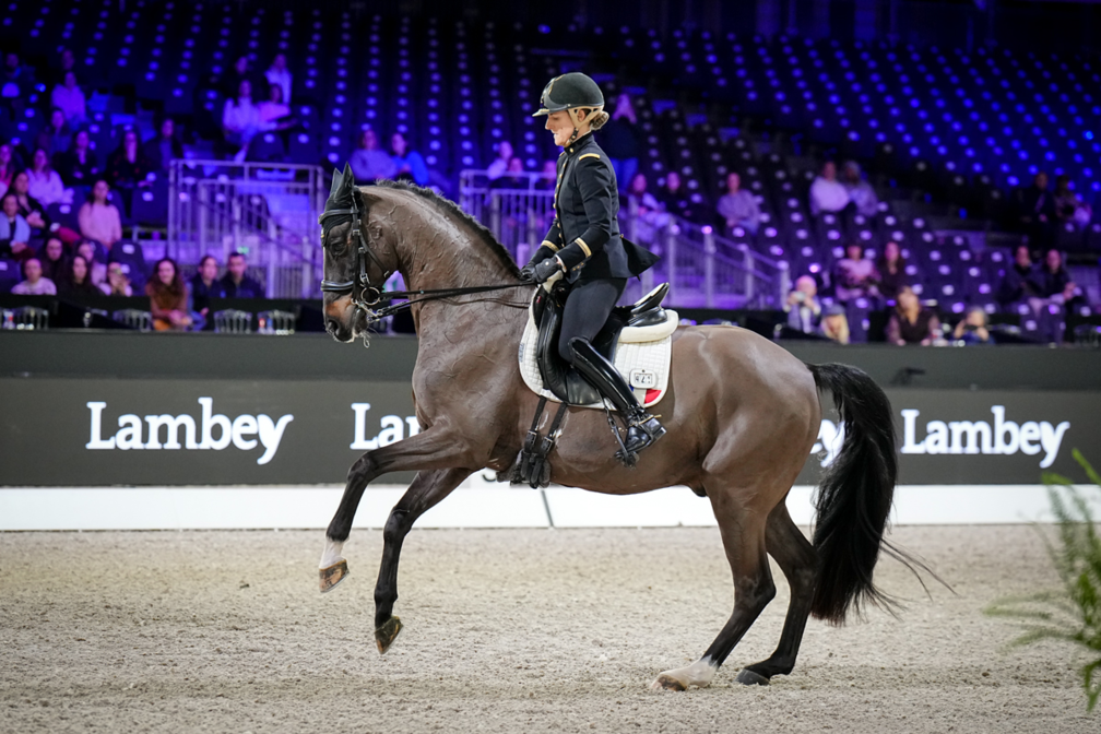 Dressage CDI4* - Grand Prix - 2ème place - Pauline Basquin et Sertorius de Rima Z Ifce