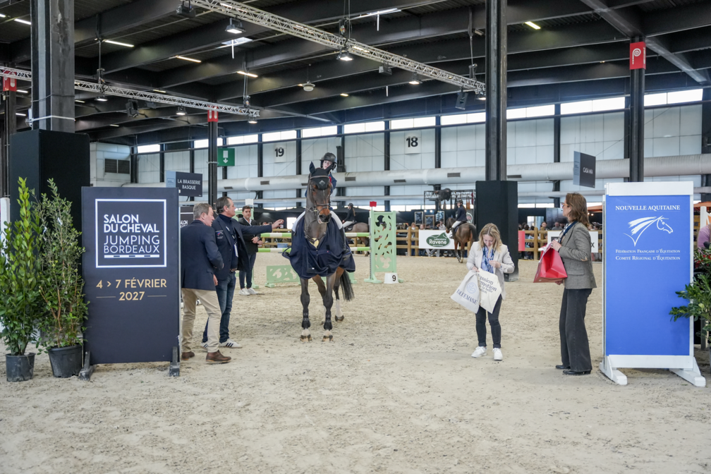 Top Ten régional Amateur 1 by CRENA - Remise des prix - Lorie GRAND & GALANT DU CAUSSE AA