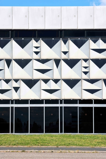 Parc des Expositions - Hall 1 - Façade Lac