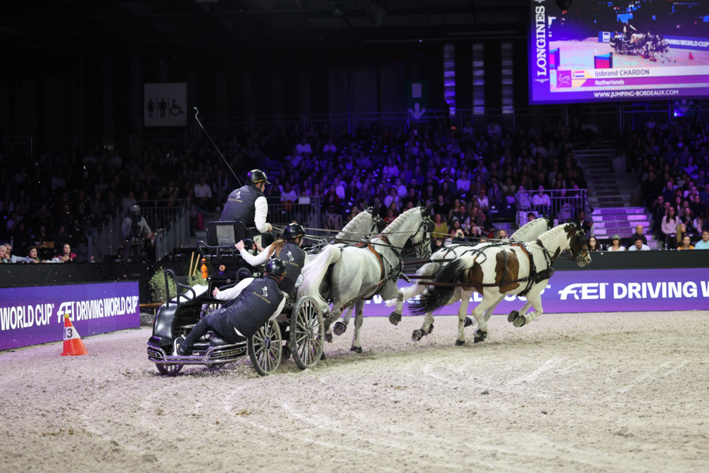 CAIW Final - FEI Driving World Cup™ Final - 1ère manche - 3ème place - Ijsbrand Chardon