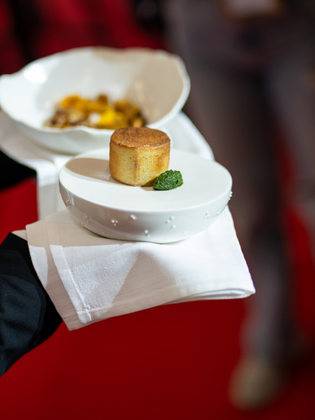 Assiette de foie gras servie au Trophée Michel Guérard, Exp’Hôtel 2025